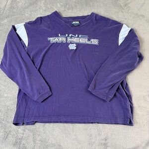 Vintage UNC Tar Heels Long Sleeve Shirt NCAA Tag Men’s XL
